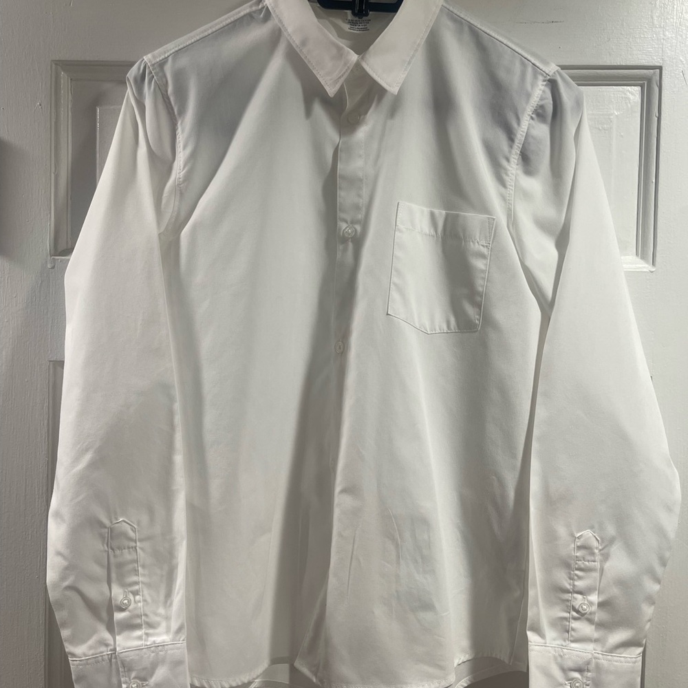 Boys - H&M Crisp White Dress Shirt - Size 11-12y